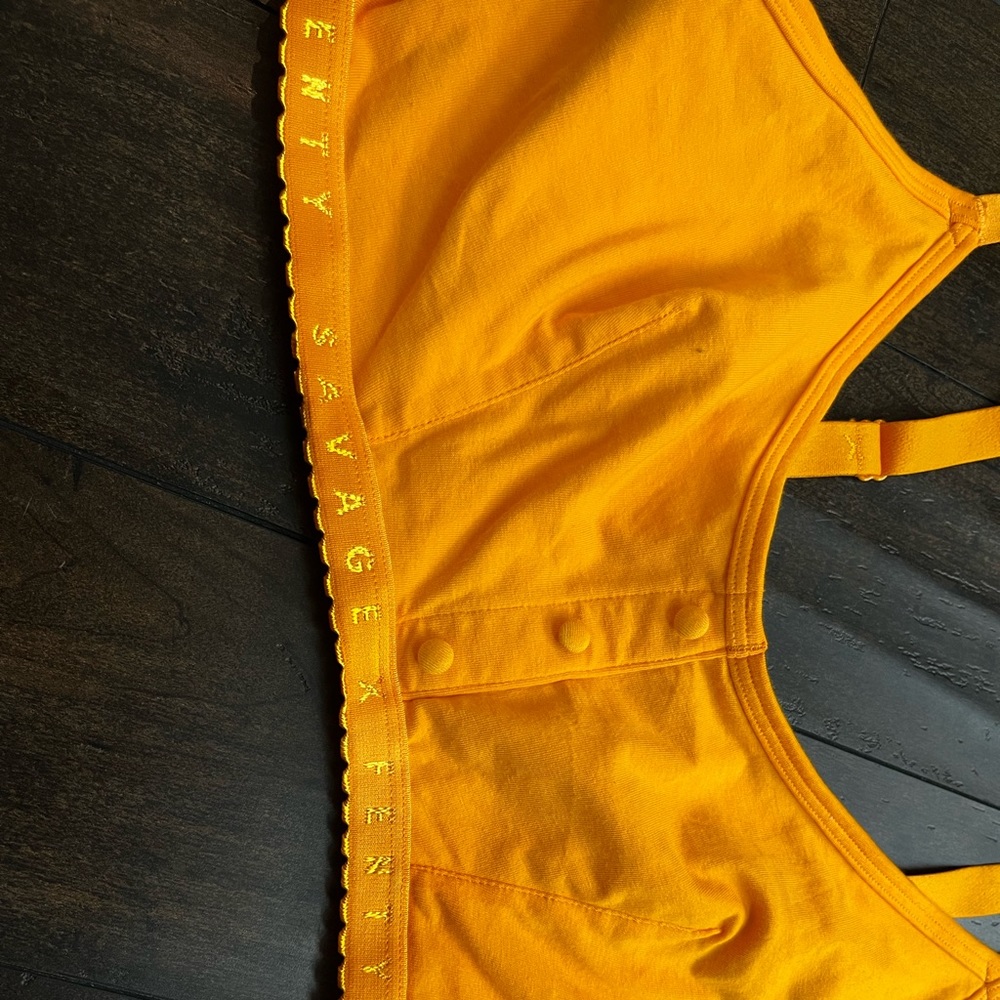Savage x Fenty orange bralette size xl 1x